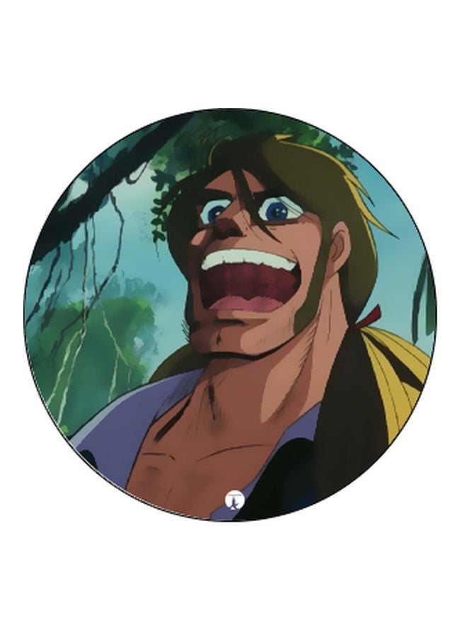 BP Cartoon Printed Pop Socket Phone Holder Blue/Brown/Green - Image 2