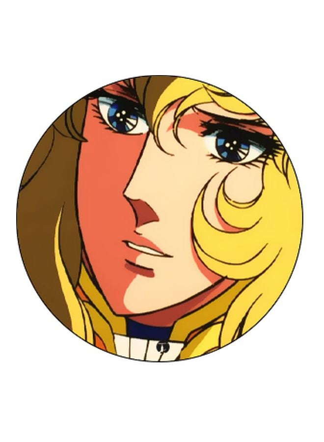 BP Cartoon Printed Pop Socket Phone Holder Blue/Beige/Yellow - Image 2