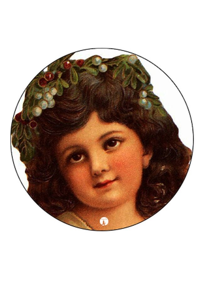 BP Girl Printed Pop Socket Phone Holder Beige/Brown/Green - Image 2