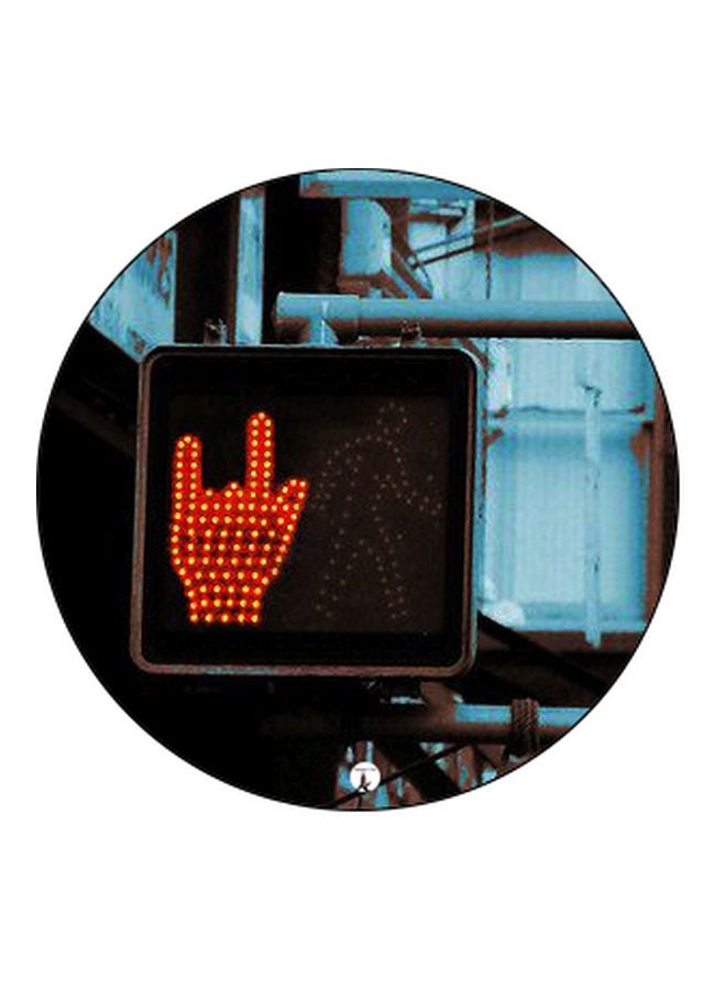 BP Sign Printed Pop Socket Phone Holder Blue/Orange/Black - Image 2