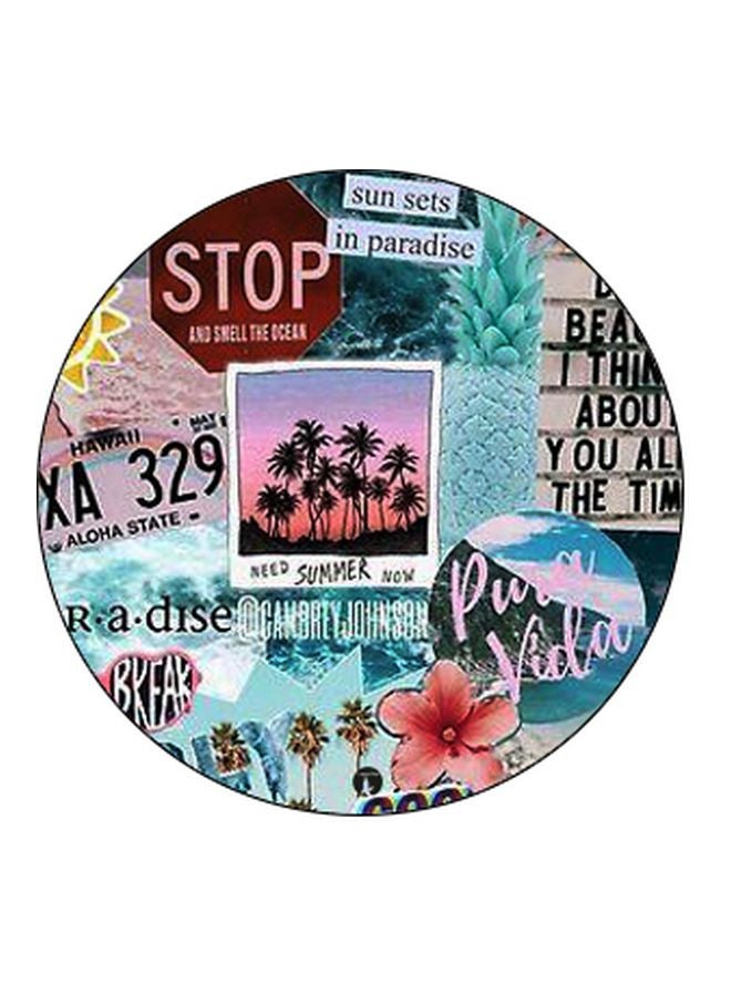 بي بي حامل هاتف بوب سوكيت بطبعة إشارات أزرق/أحمر/أسود - Image 2