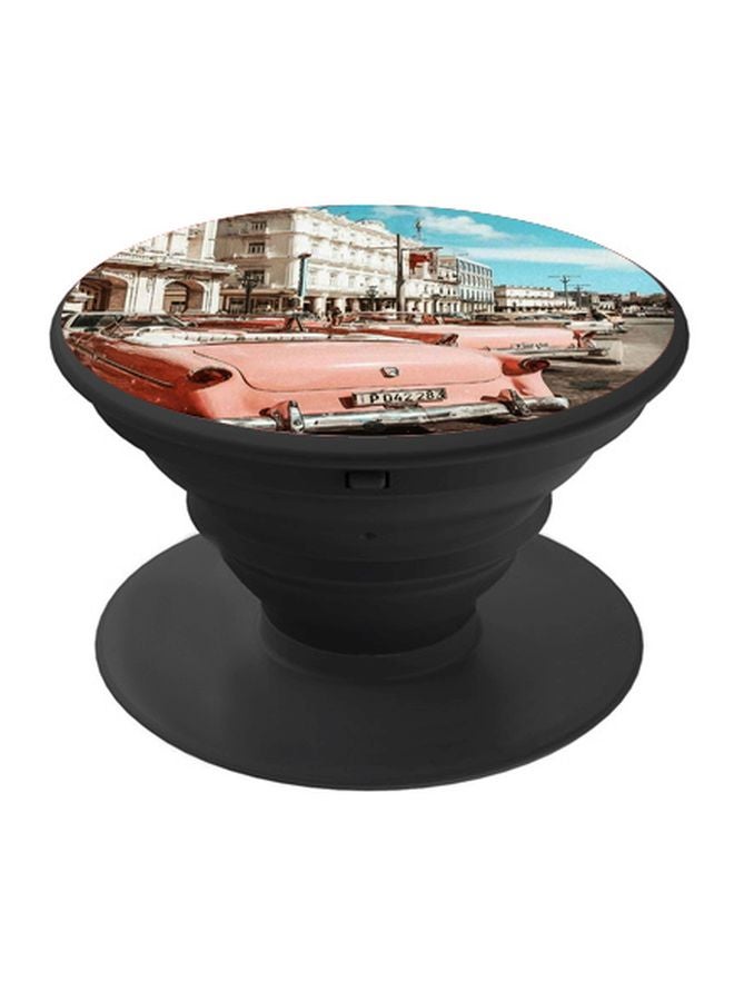 بي بي حامل هاتف بوب سوكيت بطبعة سيارة الأسود/ الوردي/ الأزرق - Image 1