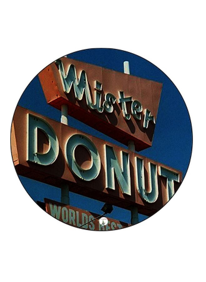 بي بي حامل هاتف بوب سوكيت بطبعة صورة لافتة مطعم "Mister Donut" أزرق\بني\أسود - Image 2