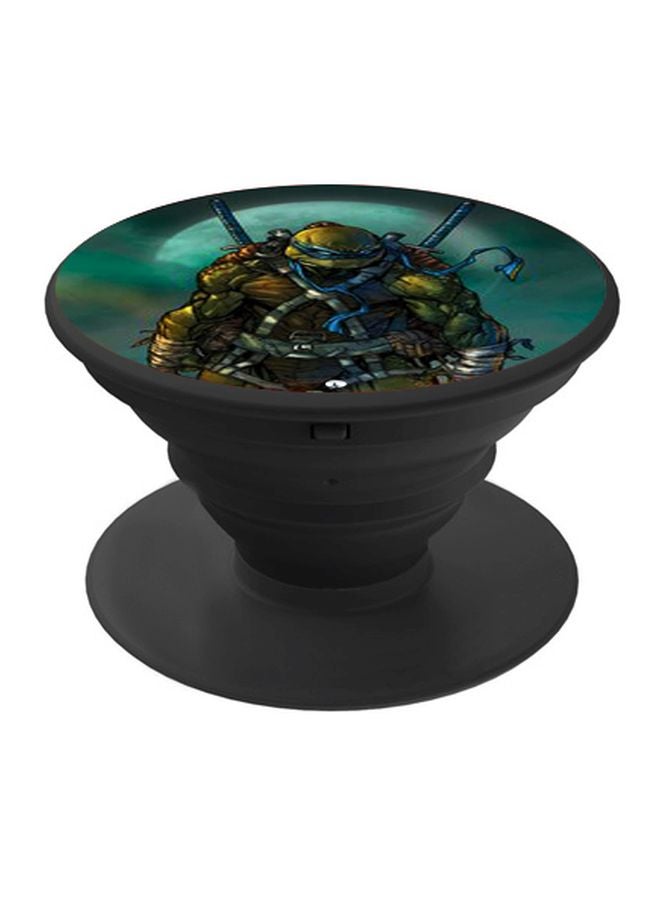 BP Ninja Turtle Printed Pop Socket Phone Holder Green/Blue/Black - Image 1