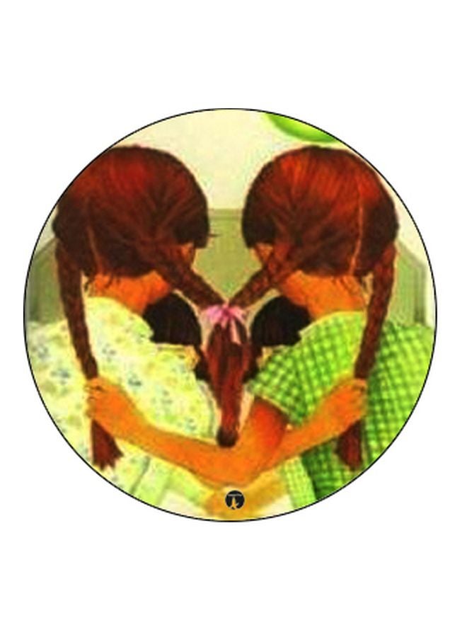 بي بي حامل هاتف بوب سوكيت بطبعة رسوم كرتونية لسحب شعر بتسريحة ذيل الحصان متعدد الألوان - Image 2