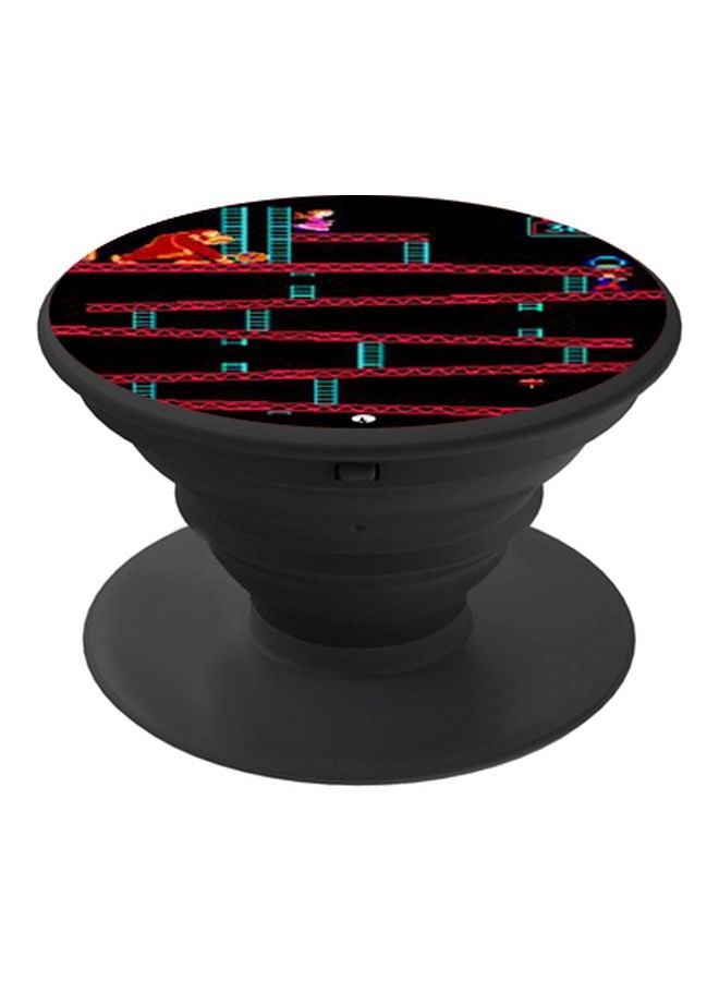 BP - Cartoon Donkey Kong Printed Pop Socket Phone Holder Multicolour - Image 1