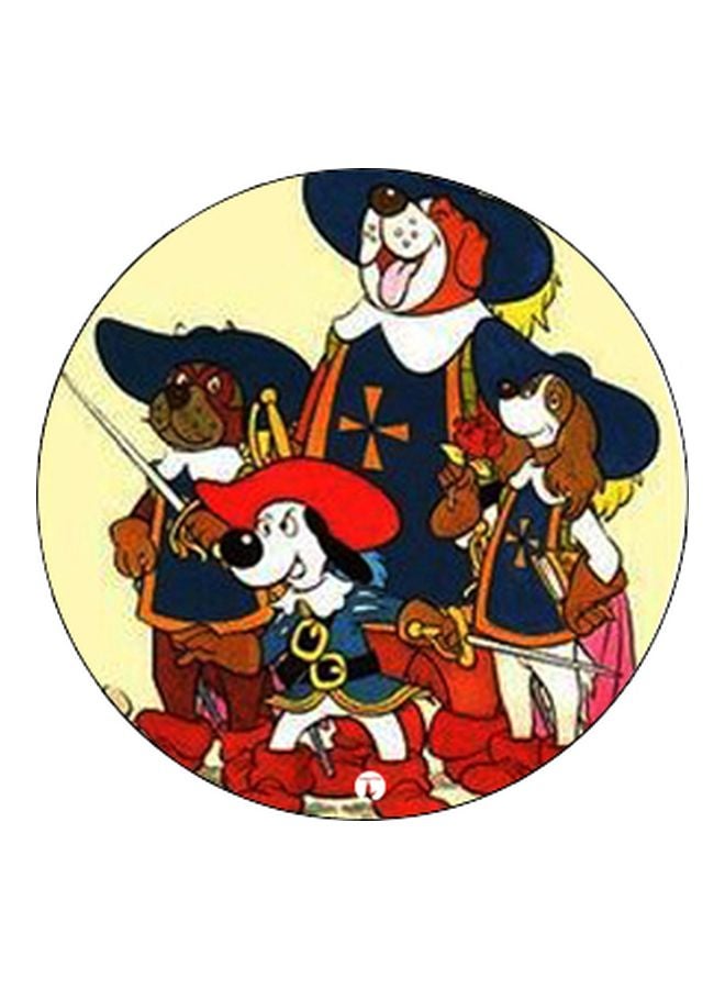 BP Cartoon Dogtanian And The Three Muskehounds Printed Pop Socket Phone Holder Multicolour - Image 2
