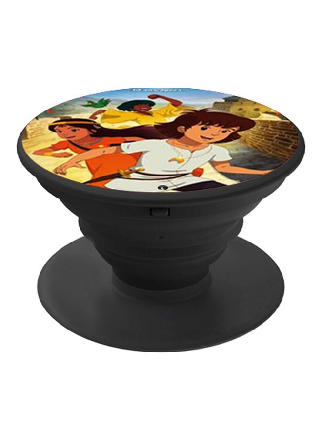 BP Cartoon Printed Pop Socket Phone Holder Multicolour - Image 1