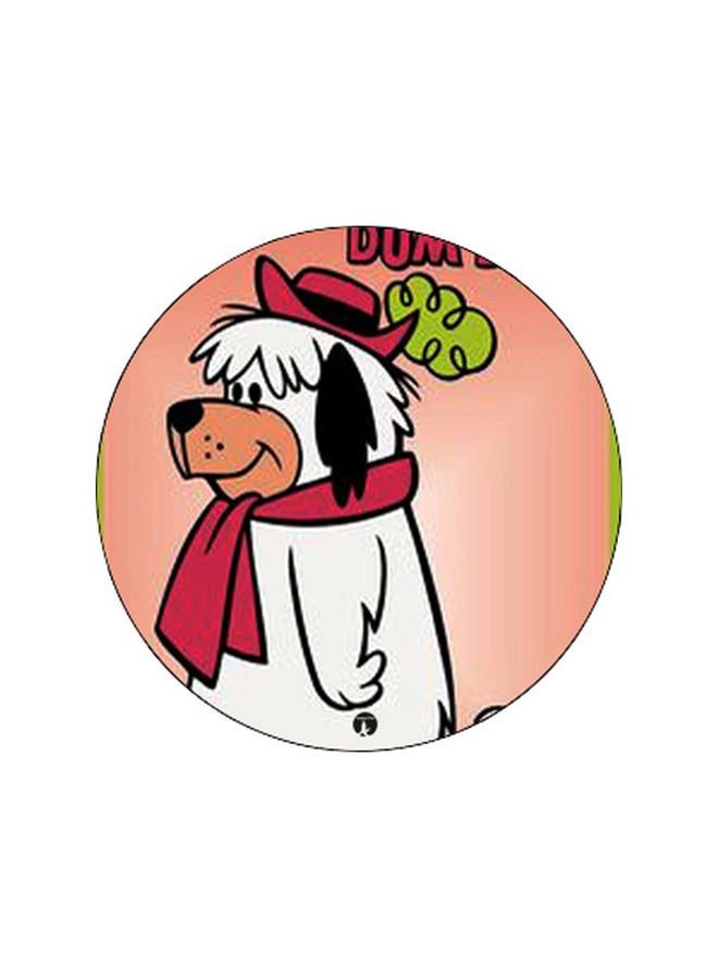 BP Cartoon Printed Pop Socket Phone Holder White/Pink/Black - Image 2