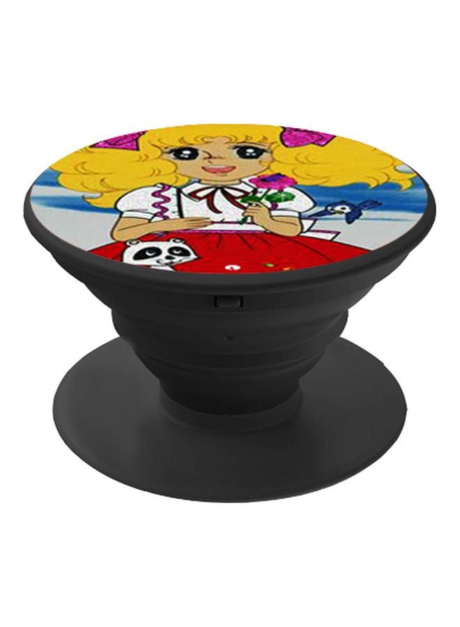 BP Cartoon Printed Pop Socket Phone Holder Multicolour - Image 1