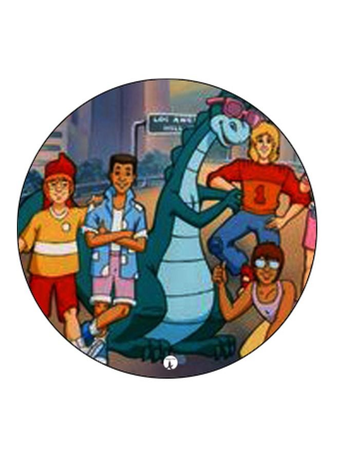 بي بي حامل هاتف على شكل مقبض أصابع منبثق بطبعة رسومات كرتونية متعدد الألوان - Image 2