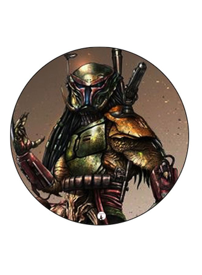 BP Cartoon Printed Pop Socket Phone Holder Brown/Gold/Black - Image 2