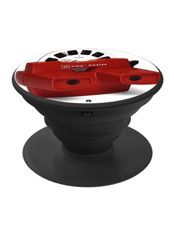 BP 3D View Master Printed Pop Socket Phone Holder Red/White/Black - Image 1