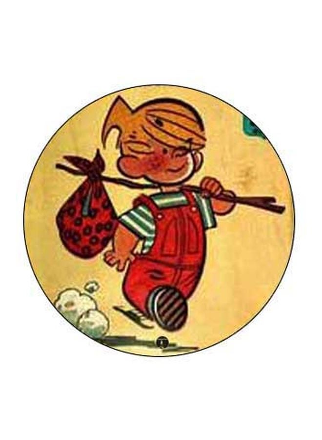 BP Dennis The Menace Printed Pop Socket Phone Holder Yellow/Red/Brown - Image 2