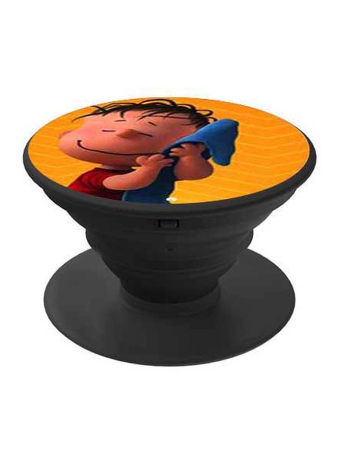 BP Cartoon Character Printed Pop Socket Phone Holder Orange/Blue/Yellow - Image 1