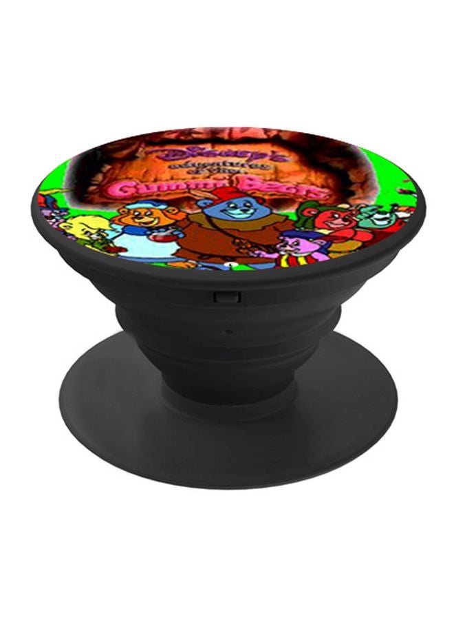 BP Gummy Bears Printed Pop Socket Phone Holder Brown/Blue/Black - Image 1