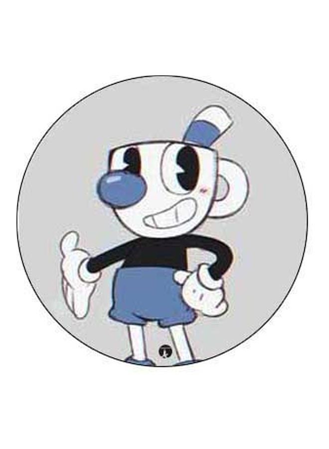 BP Cartoon Printed Pop Socket Phone Holder Grey/Blue/Black - Image 2