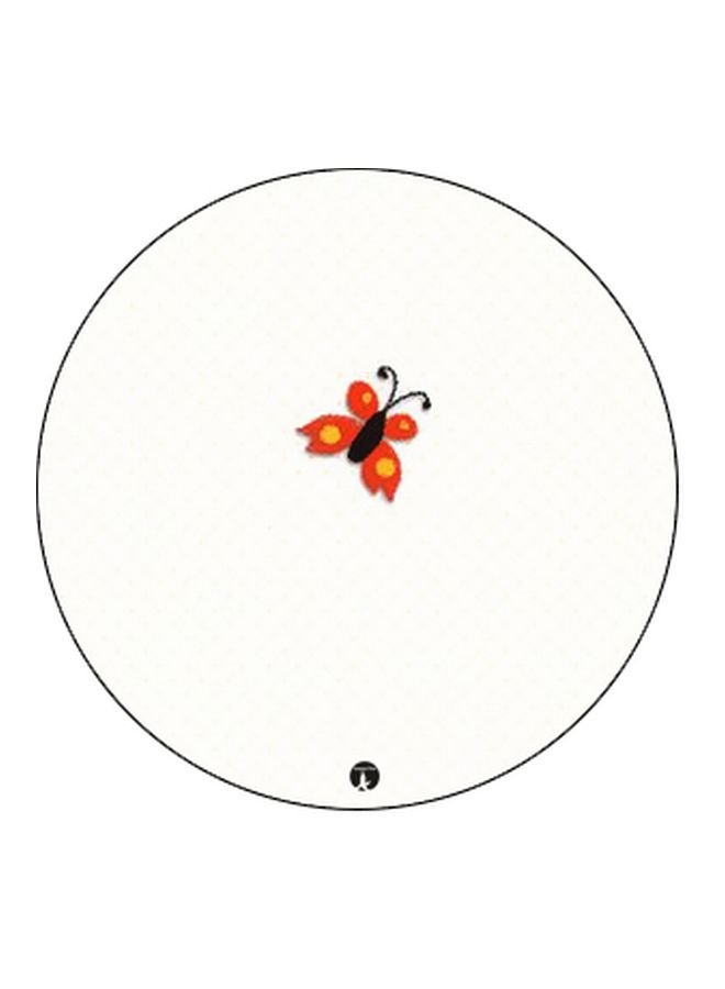 BP Small Butterfly Printed Pop Socket Phone Holder White/Red/Black - Image 2