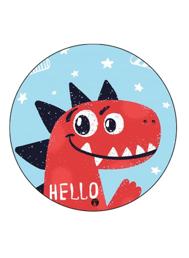 BP Cartoon Dinosaur Printed Pop Socket Phone Holder Blue/Red/Black - Image 2