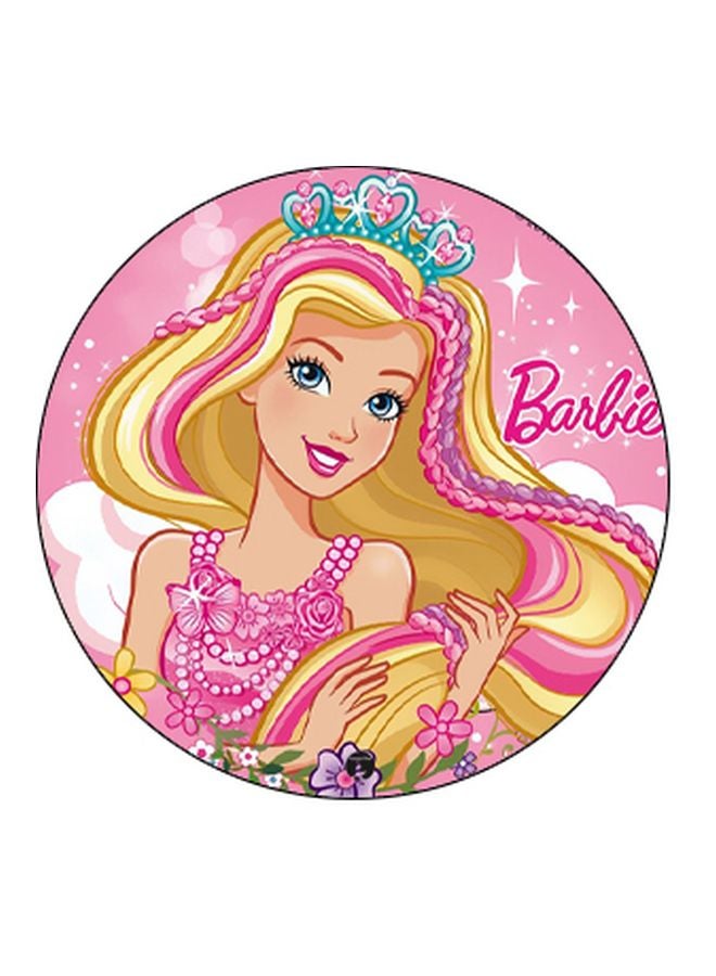 BP Barbie Printed Pop Socket Phone Holder Pink/Yellow/Black - Image 2