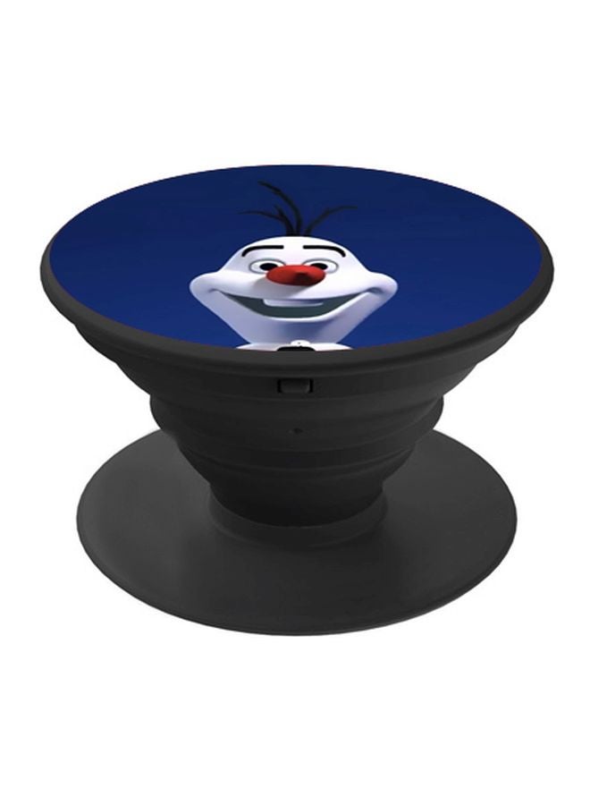 BP Frozen Olaf Printed Pop Socket Phone Holder Blue/White/Black - Image 1