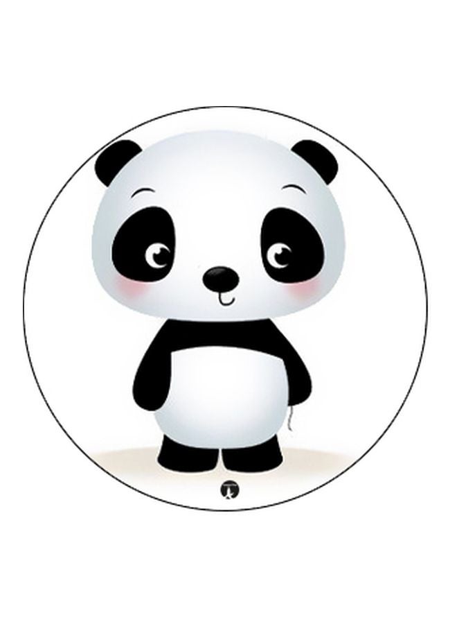 بي بي حامل هاتف بوب سوكيت بطبعة رسومات كرتونية لباندا أبيض/ أسود - Image 2