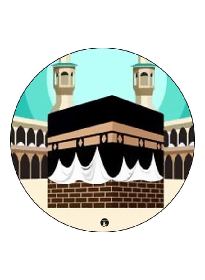 BP Mosque Printed Pop Socket Phone Holder Brown/Blue/Black - Image 2
