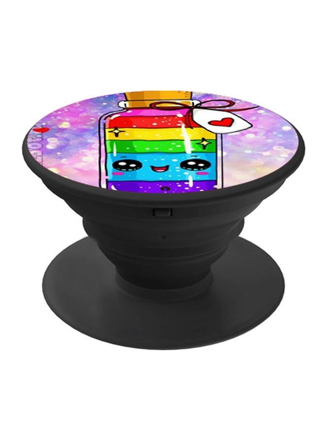 BP Bottle Printed Pop Socket Phone Holder Blue/Green/Black - Image 1