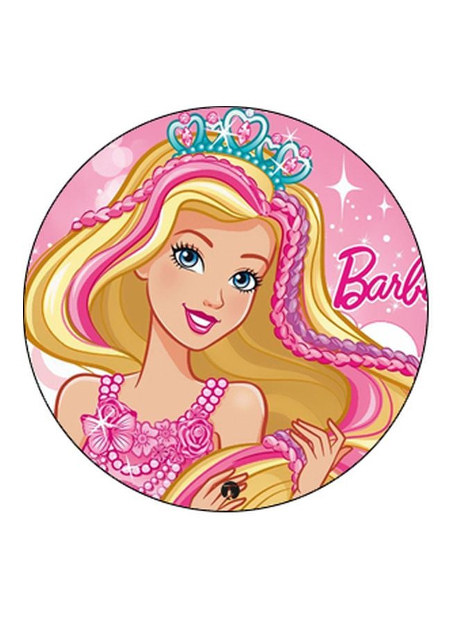 BP Barbie Printed Pop Socket Phone Holder Pink/Yellow/Black - Image 2