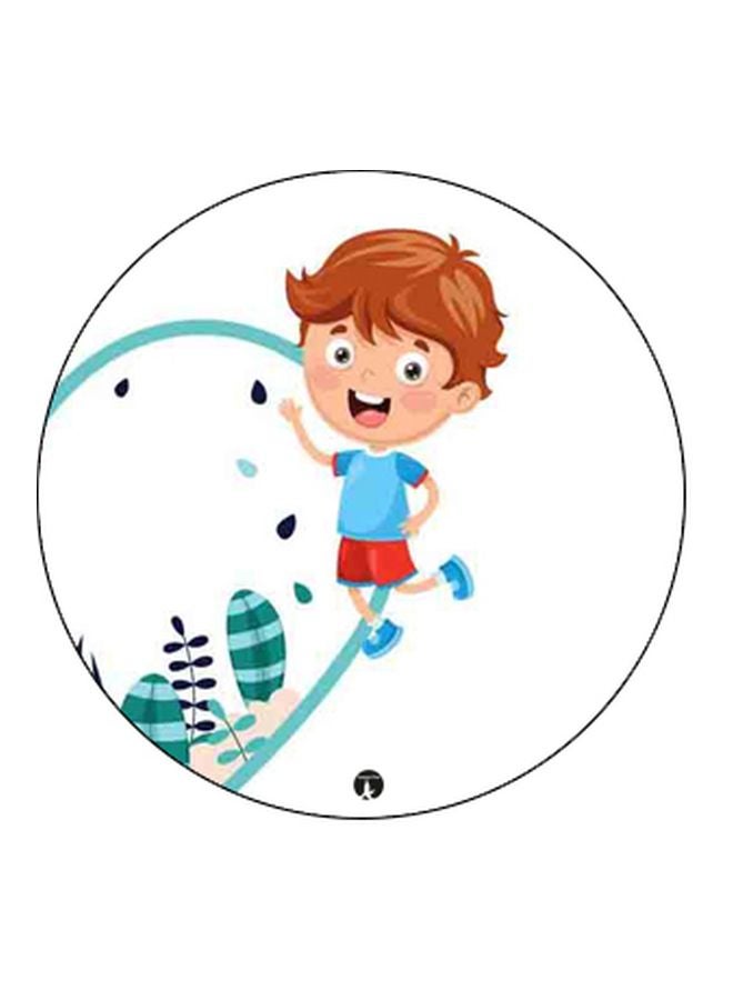 BP Cartoon Printed Pop Socket Phone Holder White/Beige/Black - Image 2