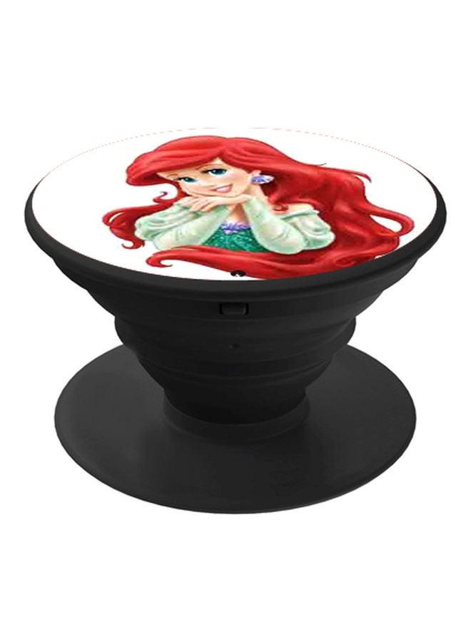 BP Disney Princess Printed Pop Socket Phone Holder Red/Green/Black - Image 1