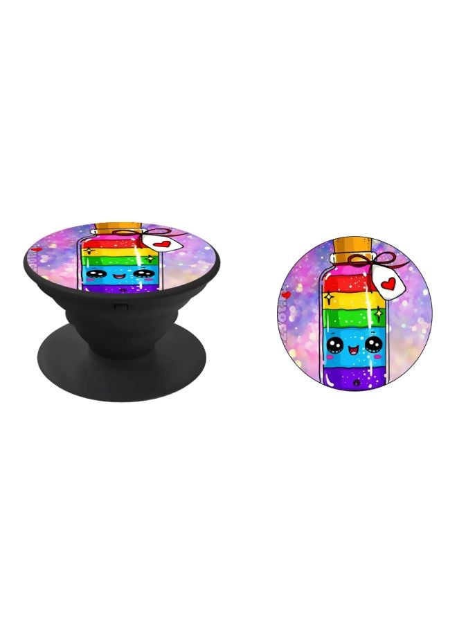 BP Bottle Printed Pop Socket Phone Holder Blue/Green/Black - Image 2