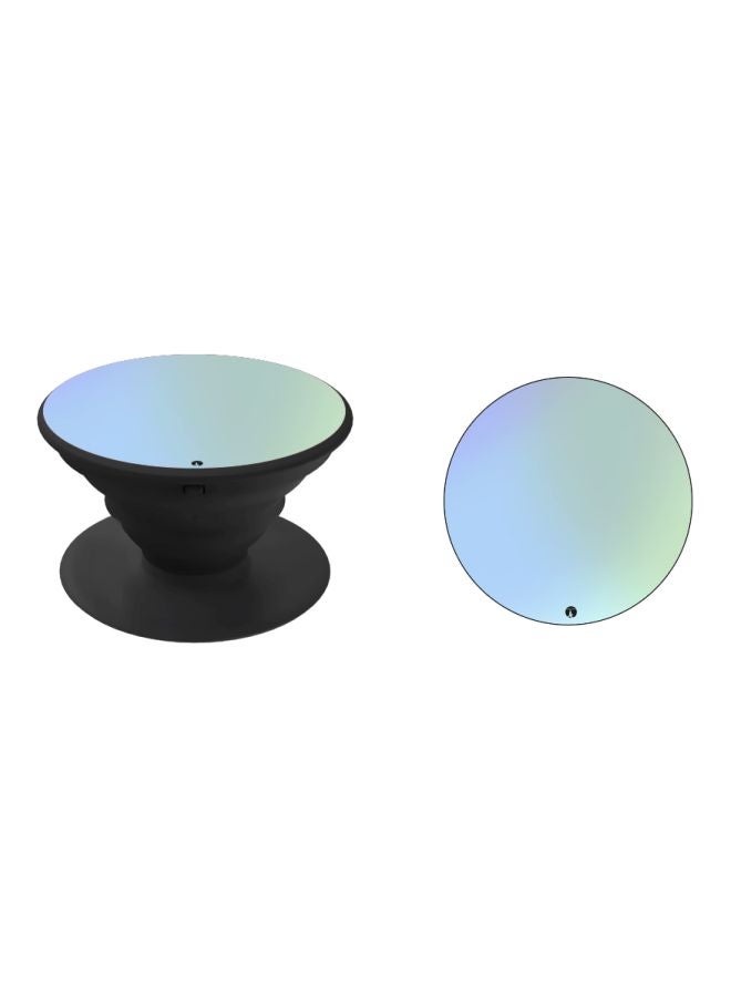 BP Printed Pop Socket Phone Holder Blue/Green/Black - Image 2