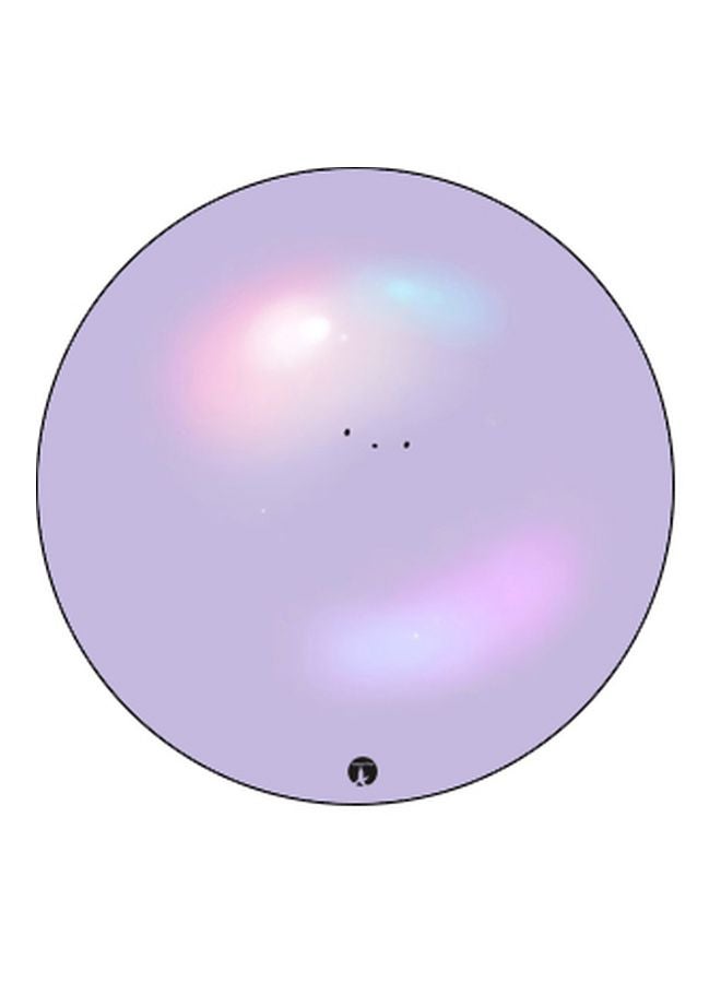 بي بي حامل هاتف منبثق مزين بطبعة أسود/بنفسجي - Image 2