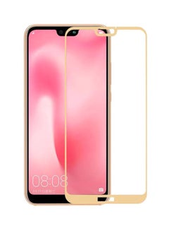 Full Cover Tempered Glass Screen Protector Huawei Nova 3e Gold/Clear