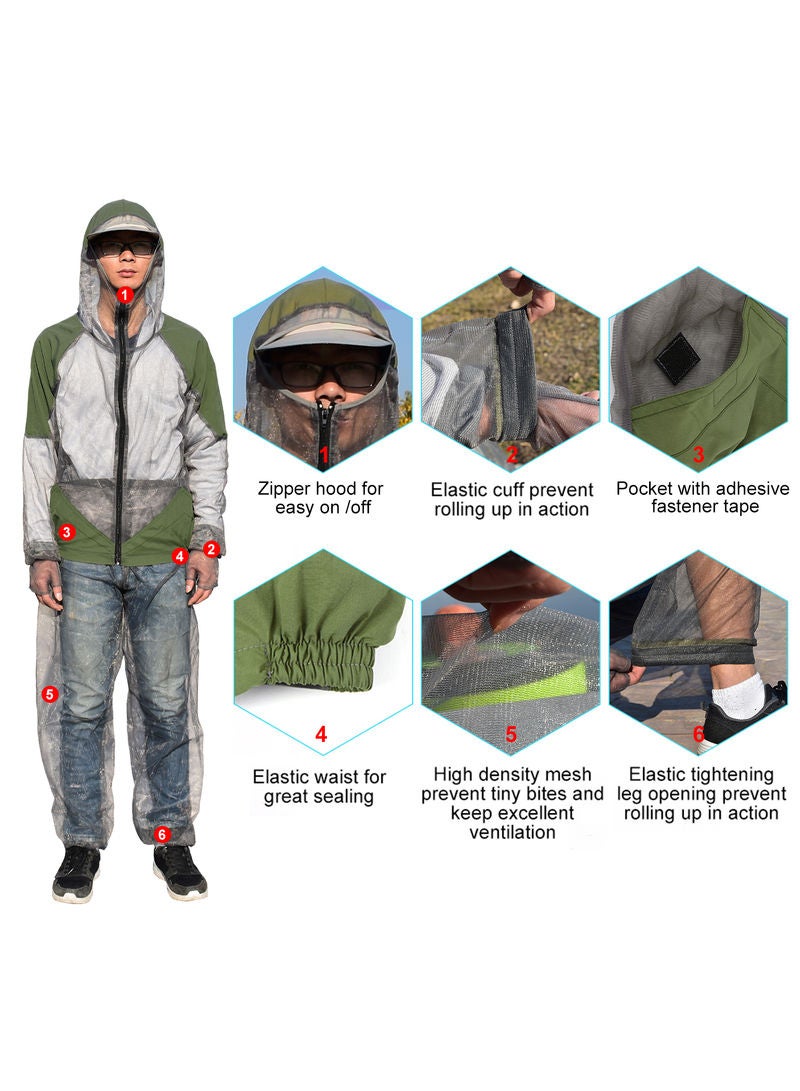 Generic Mosquito Bug Repellent Suit 15*1*12cm - Image 3