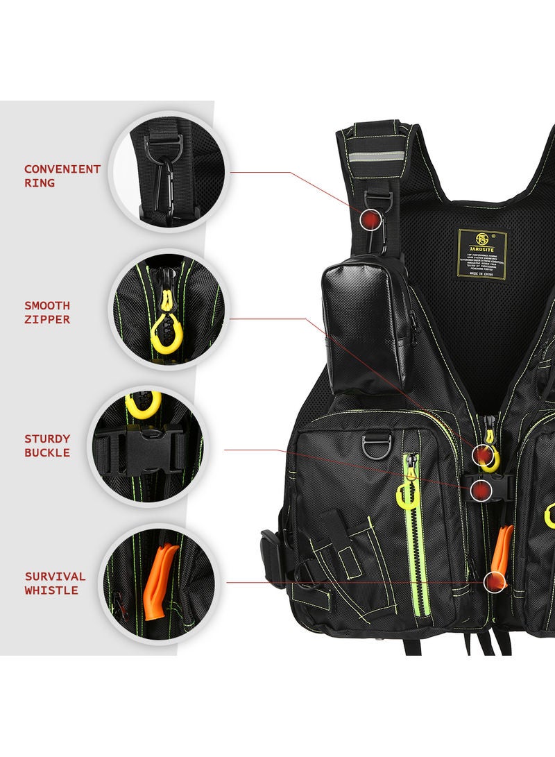 Generic Life Jacket With Multiple Pockets 50*8*48cm  - Image 5