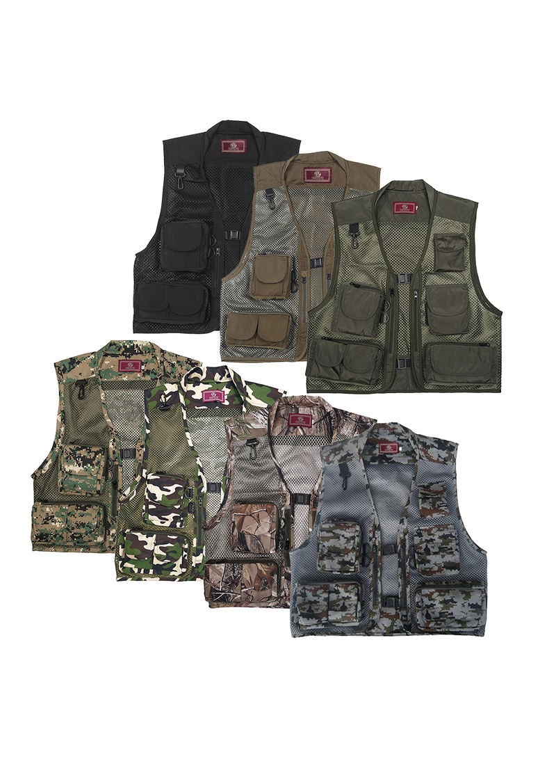 Generic Multi Pockets Fishing Jacket 32*2*32cm  - Image 5