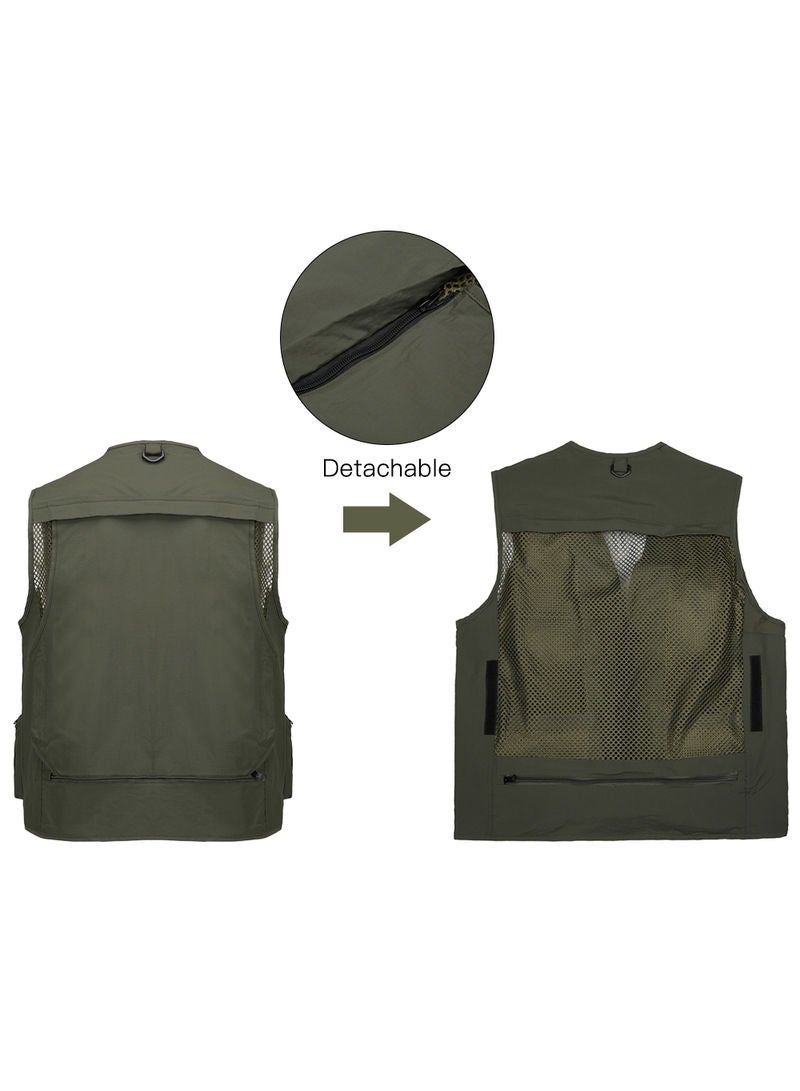 Generic Multi Pockets Fishing Jacket 40*2*30cm  - Image 5