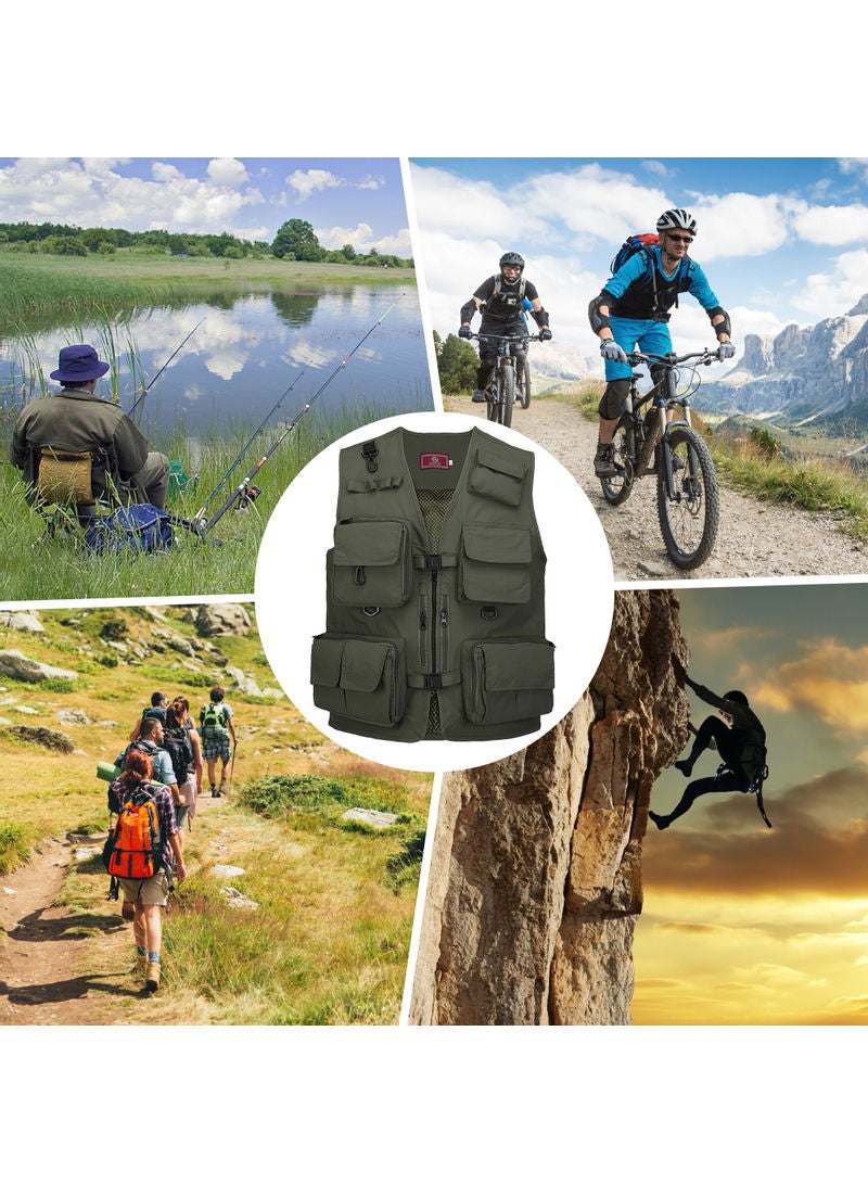 Generic Multi Pockets Fishing Jacket 40*2*30cm  - Image 4