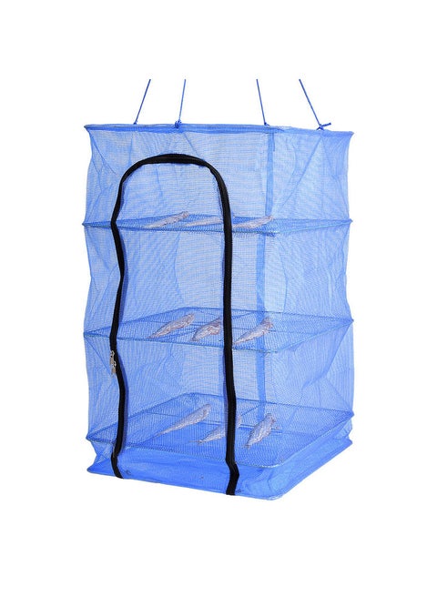 Foldable 4-Layers Fish Drying Rack 35*4*35cm