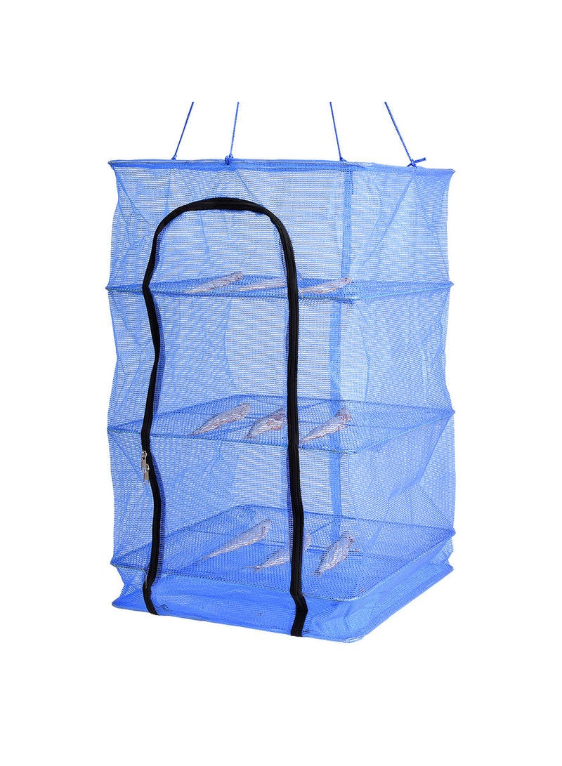 Generic - Foldable 4-Layers Fish Drying Rack 35*4*35cm - Image 1