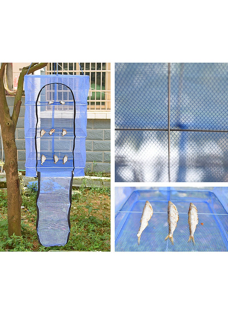 Generic - Foldable 4-Layers Fish Drying Rack 35*4*35cm - Image 1