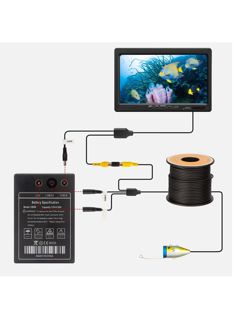 Generic - Underwater Fishing Camera 24.5*14*22cm - Image 1