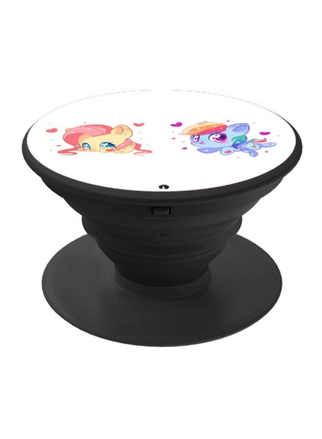 BP My Little Pony Printed Pop Socket Phone Holder White/Yellow/Blue - Image 1