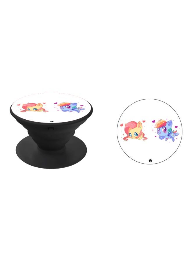 BP My Little Pony Printed Pop Socket Phone Holder White/Yellow/Blue - Image 2