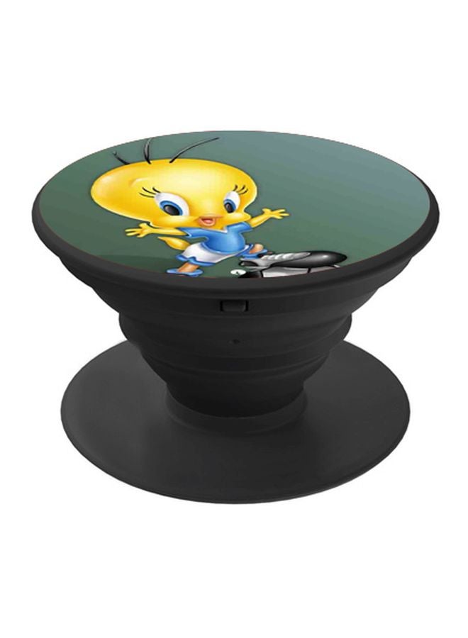 BP Tweety Printed Pop Socket Phone Holder Green/Yellow/Blue - Image 1