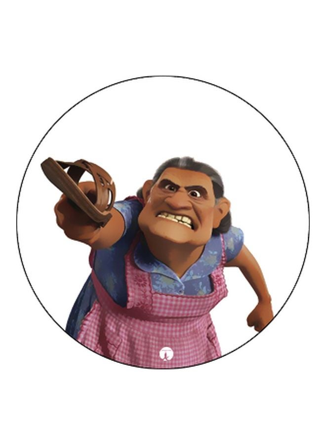 بي بي حامل هاتف على شكل مقبض أصابع منبثق بطبعة رسومات كرتونية أسود/أبيض/بيج - Image 2