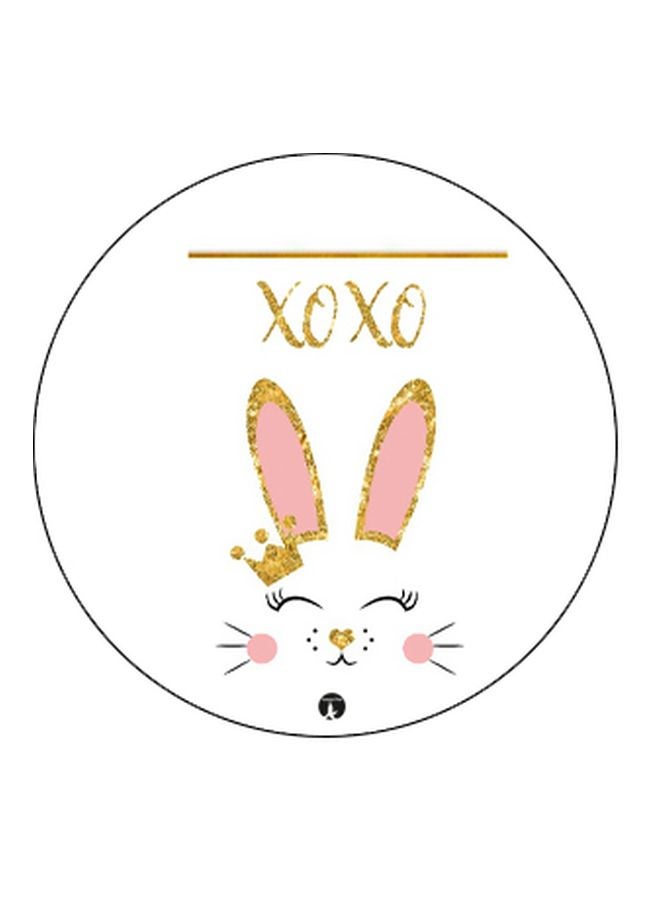 BP Cat Printed Pop Socket Phone Holder White/Gold/Black - Image 2