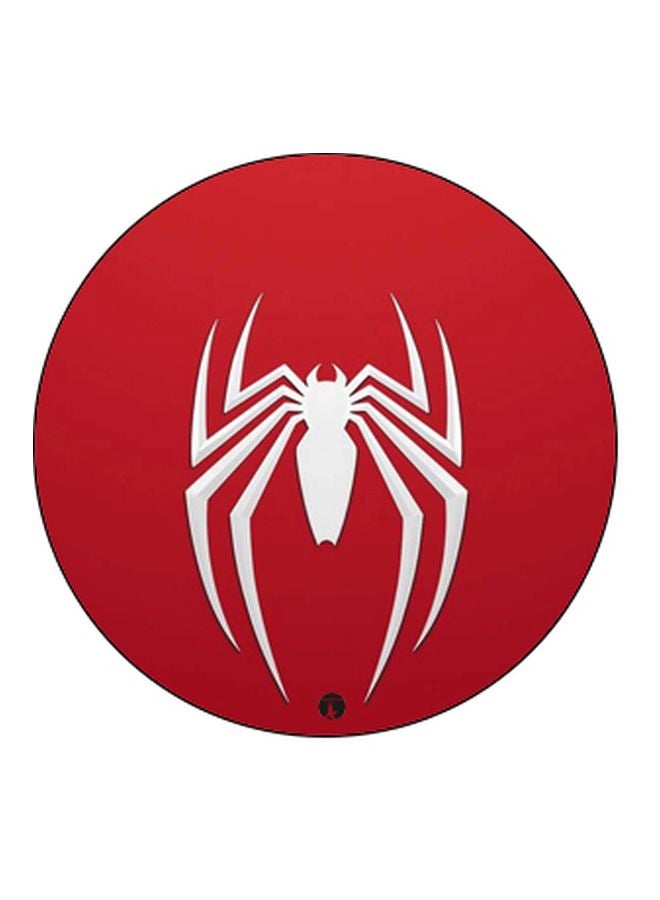 BP - Spider Man Logo Printed Pop Socket Phone Holder Red/White/Black - Image 1